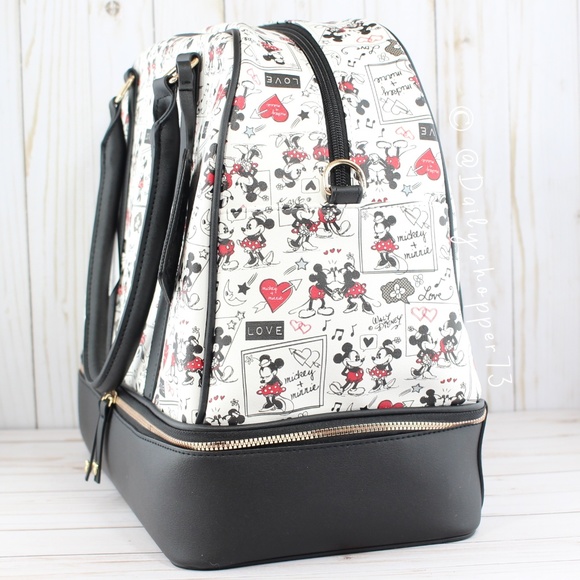 "It's all about Mickey + Minnie" Weekender Bag - Picture 2 of 8